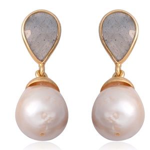 Malagasy Labradorite, Earrings